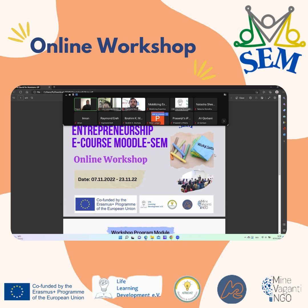 SEM Project Online Workshop