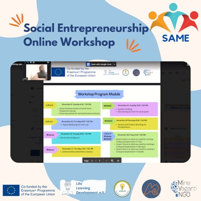 SAME Project Online Workshop