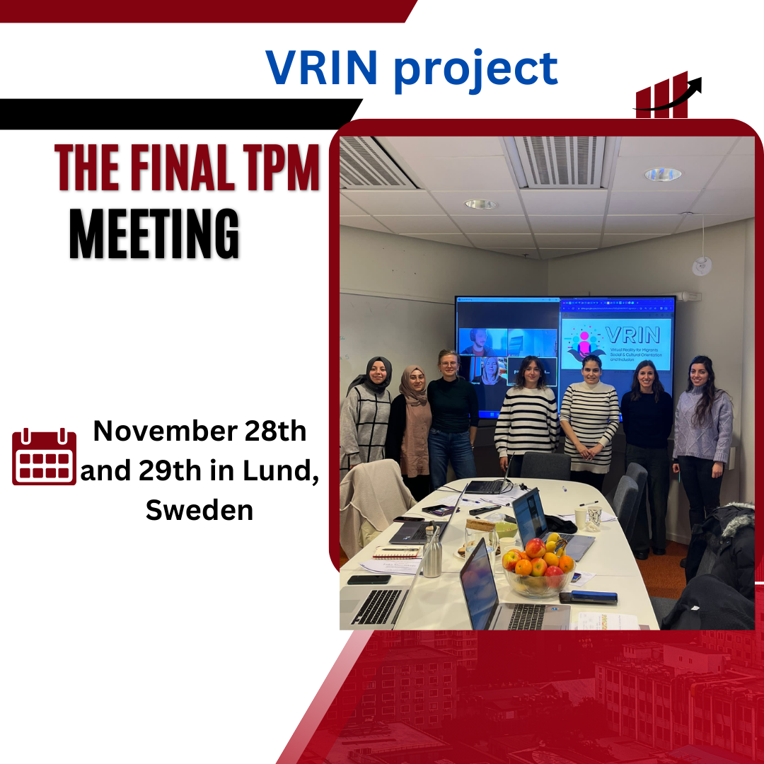 The final TPM meeting  in Lund, Sweden as part of the VRIN project
